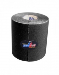 Тейп BBTape Bio Balance Kinesiology Tape черный 7,5 см х 5 м