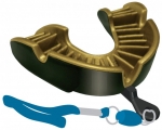 Капа спортивная с креплением к защитной маске OPROshield Gold Premium Strapped