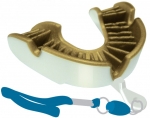 Капа спортивная с креплением к защитной маске OPROshield Gold Premium Strapped